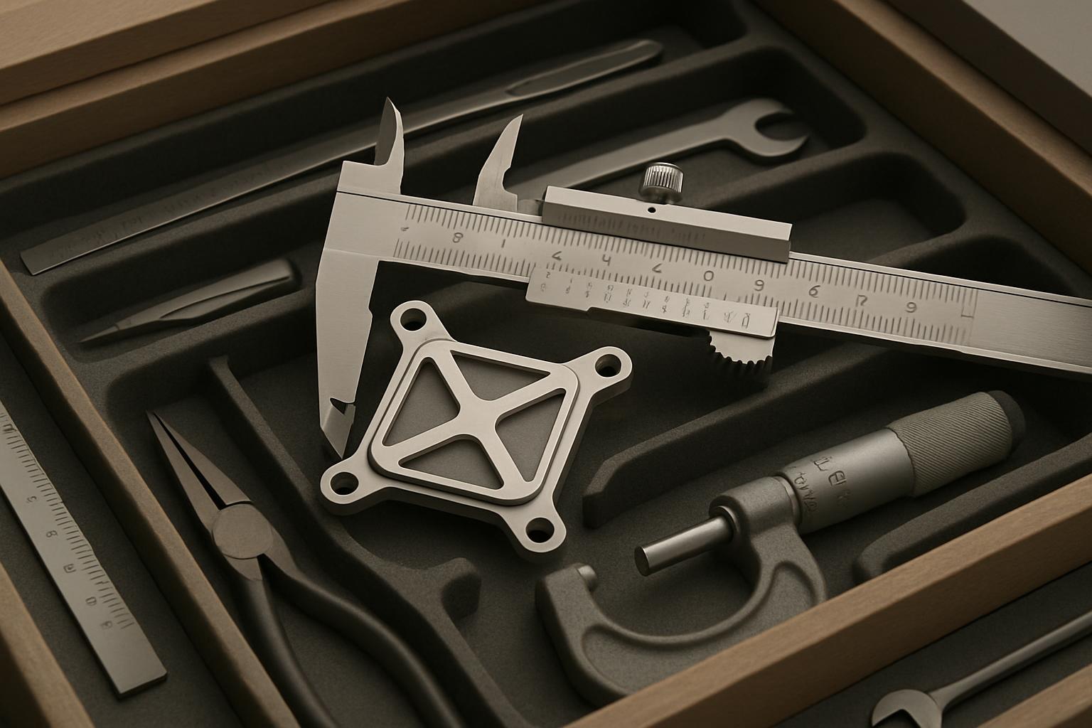 Tools used in a mechanic's workshop.